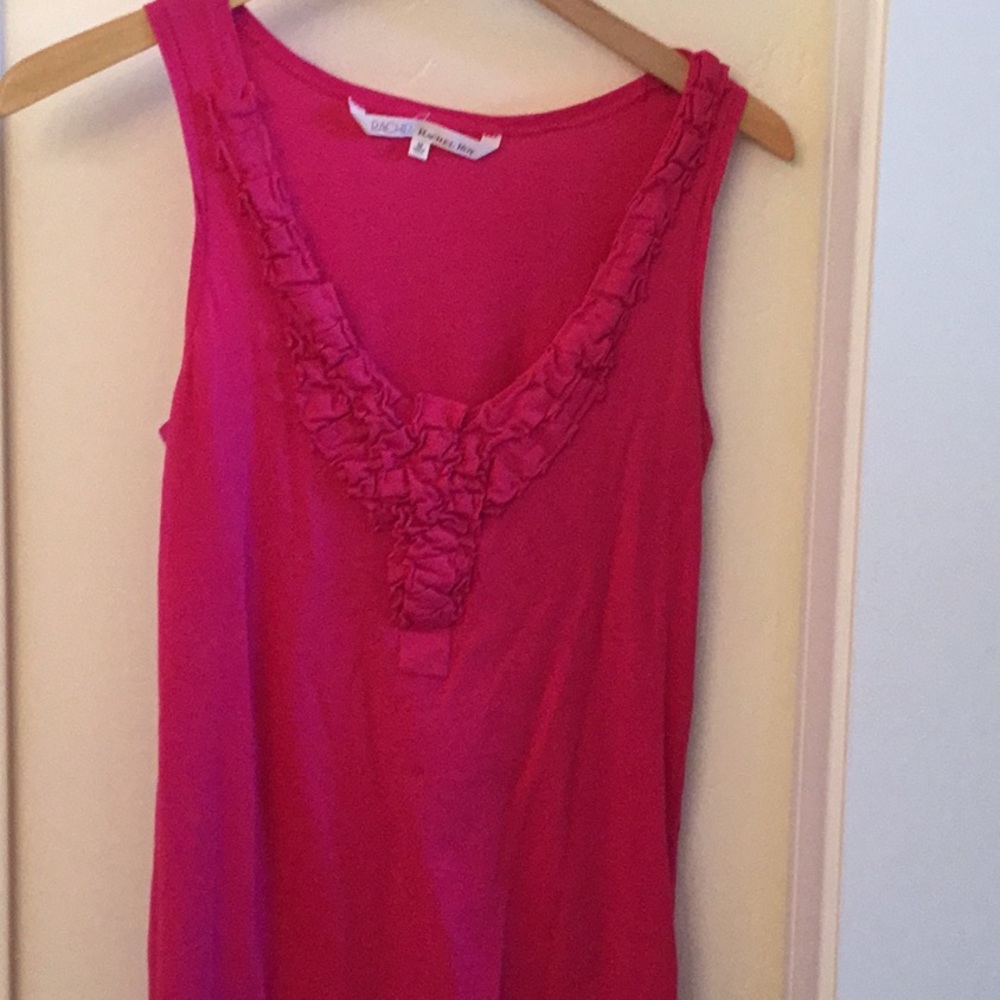 Hot pink tank top